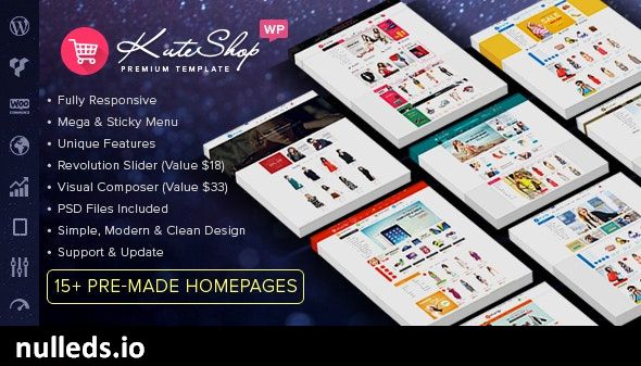 KuteShop - Fashion, Electronics & Marketplace Elementor WooCommerce Theme (RTL Supported)