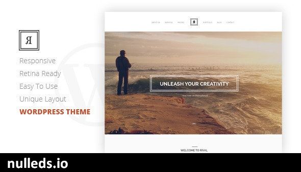 Rival - One Page Multi-Purpose WordPress Theme