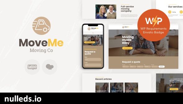 MoveMe | Moving & Storage Relocation Company WordPress Theme