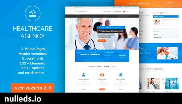 Health Care - Medical Hospital  WordPress