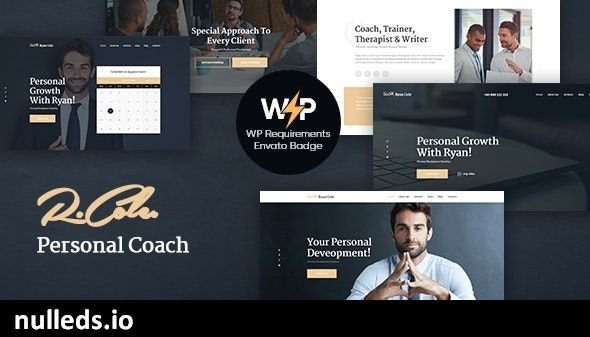 R.Cole | Life & Business Coaching WordPress Theme