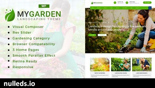 My Garden - Gardening WordPress Theme