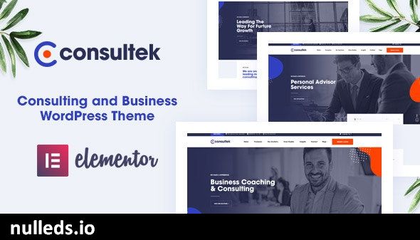 Consultek - Consulting Business WordPress Theme