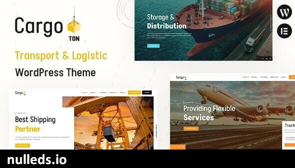 Cargoton - Transport & Logistic WordPress Theme