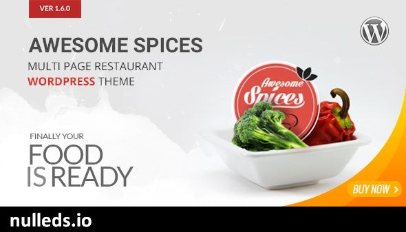 Awesome Spice - Restaurant / Cafe WordPress Theme