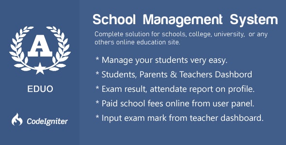 Eduo - School Management System