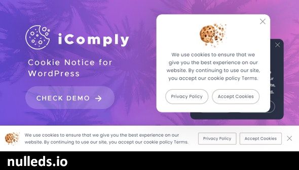 iComply - Cookie Notice for WordPress