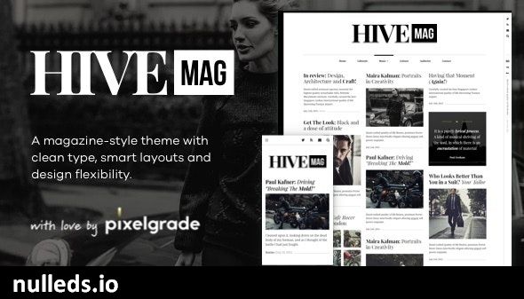 HiveMag - An Elegant WordPress Blog Theme