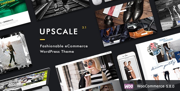 v3.9 Upscale - Fashionable eCommerce WordPress Theme