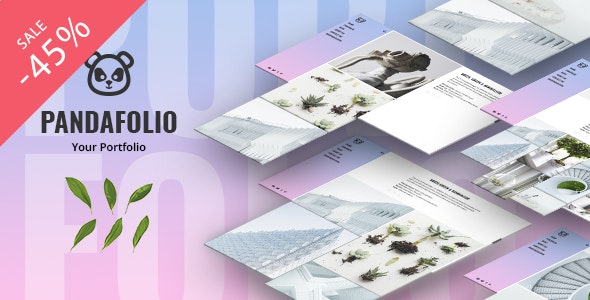 Pandafolio - Modern and Clean Portfolio WordPress Theme + RTL