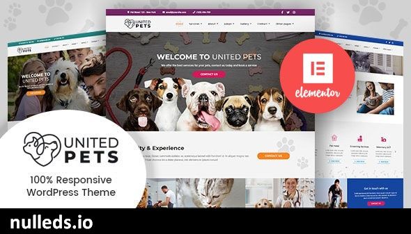 United Pets - Pet Shop & Veterinary WordPress Theme