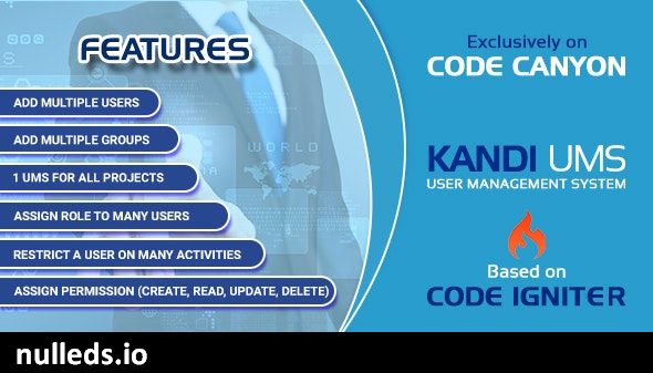 Kandi UMS- Powerfull User Management System