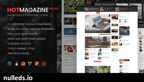 Hotmagazine - News & Magazine WordPress Theme