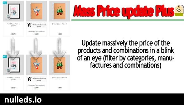 Prestashop MassPriceupdate-Plus Module