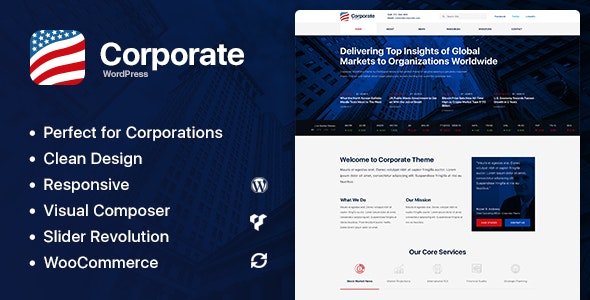 Axxum - Business & Company WordPress Theme