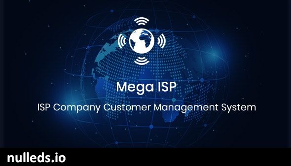 Mega ISP - ISP Company Customer Management CMS