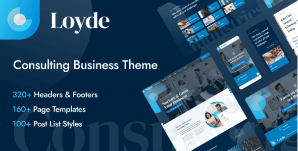 Loyde - Consulting Business WordPress Theme