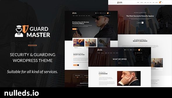 Guard Master - Security Guards WordPress Theme