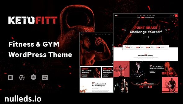 KetoFitt - Fitness & GYM WordPress Theme