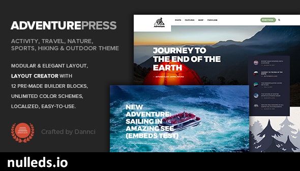 Adventure Press -  Outdoor & Activity WordPress Blog