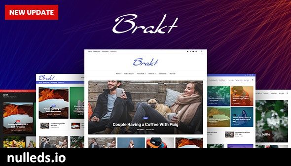 Brakt - Personal WordPress Theme