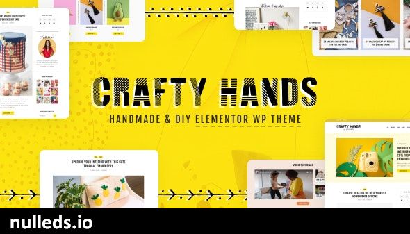 Crafty Hands - Arts & Workshop WordPress Theme