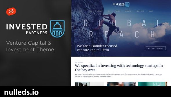 Invested - Venture Capital & Investment Theme