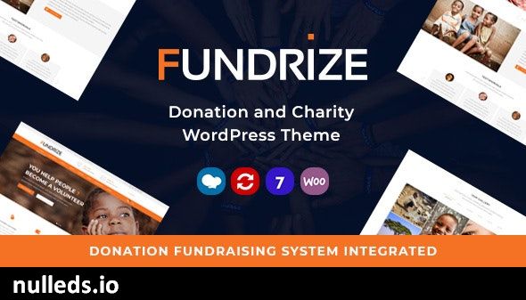 Fundrize | Responsive Donation & Charity WordPress Theme