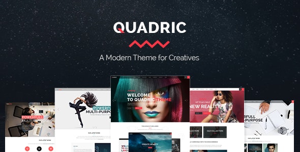 Quadric - Modern Creative Agency Theme