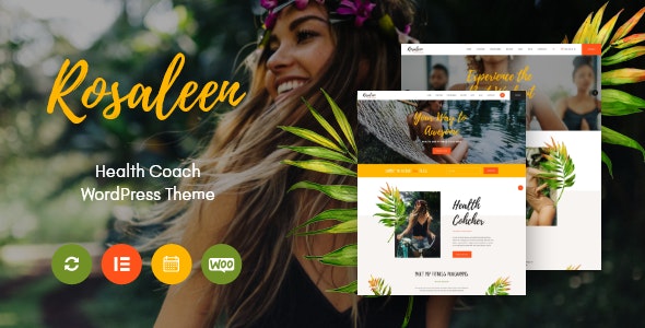 Rosaleen - Health Coach, Speaker & Motivation WordPress Theme