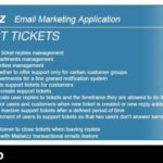 Support tickets system for MailWizz EMA