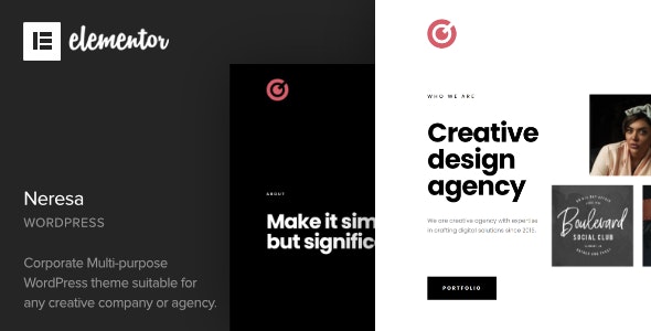 Neresa - Elementor WordPress Theme