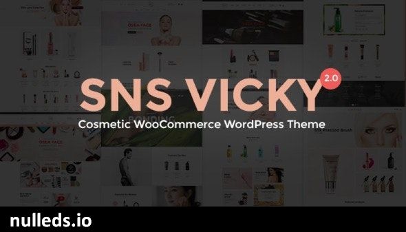 SNS Vicky - Cosmetic WooCommerce WordPress Theme