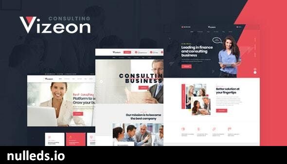 Vizeon - Business Consulting WordPress Themes