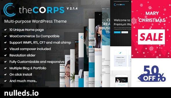 The Corps - Multi-Purpose WordPress Theme