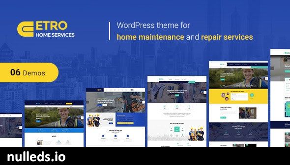 Etro | Maintenance Services WordPress Theme