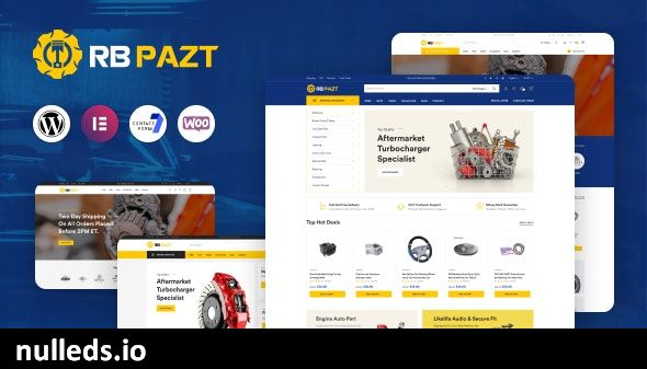 RBpazt - Auto Parts WooCommerce Theme