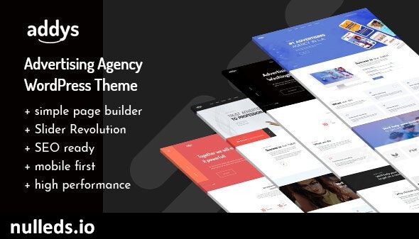 Addys - Advertising Agency WordPress Theme