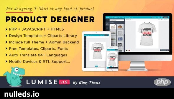 Product Designer for PHP Standalone | Lumise