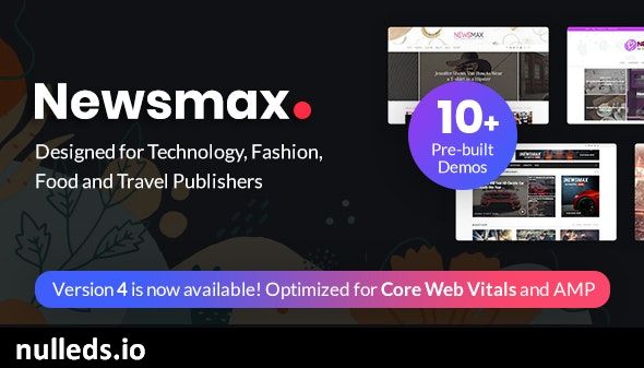 v4.3 Newsmax - Multi-Purpose News & Magazine Theme