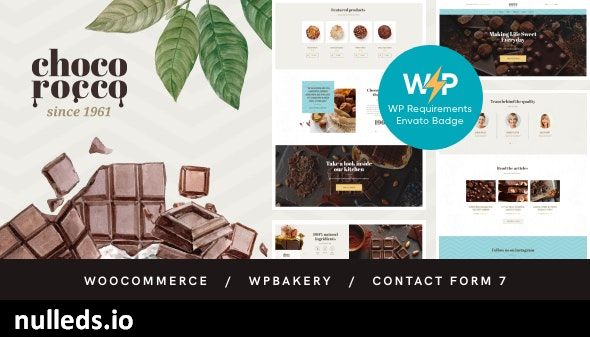 ChocoRocco | Chocolate Sweets & Candy Store WordPress Theme