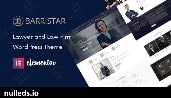 Barristar – Law, Lawyer and Attorney WordPress Theme