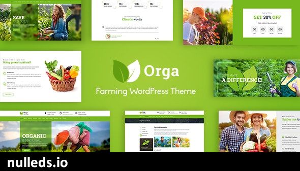 Orga - Organic Farm & Agriculture