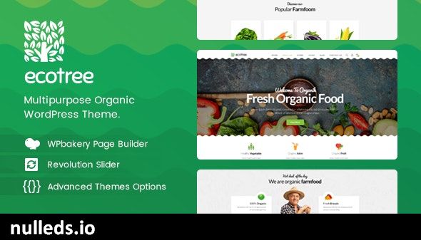 Ecotree - Organic Food WordPress Theme