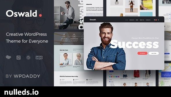 Oswald - Creative Multi-Purpose Responsive WordPress Theme