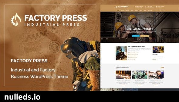 Factory Press - WordPress Theme