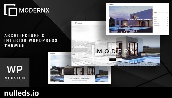 Modernx - Architecture & Interior WordPress Theme