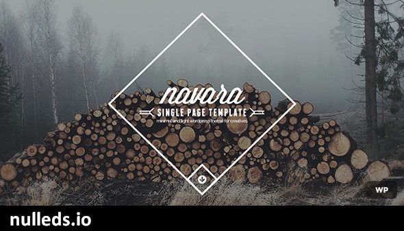 Navara - WordPress Single Page Theme