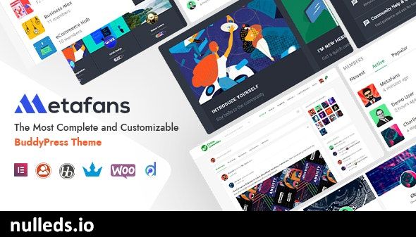 MetaFans - Community & Social Network BuddyPress Theme