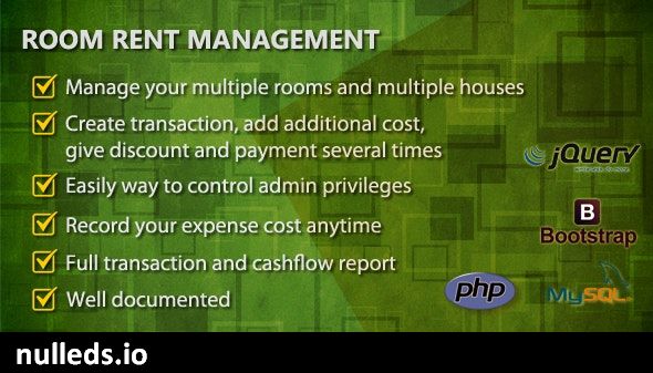 Room Rent Management